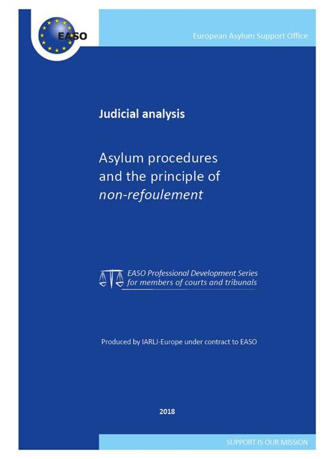 Judicial Analysis Asylum Procedures And The Principle Of Non