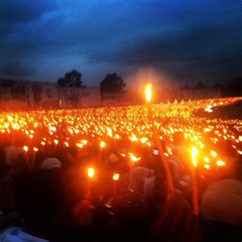The Meskel Demera Celebration In Addis Ababa Ethiopia Was Such An