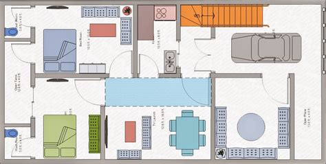 670 x 400 jpeg 28 кб. AlijDeveloper Blog: Floor Plan of Plot size 25 X 50 feet