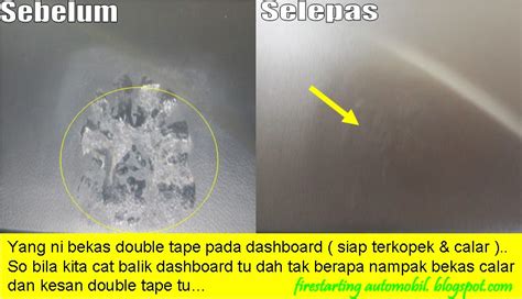 Gam silikon untuk cermin kereta. Diy Hilangkan Calar Dashboard Kereta - NSOCM