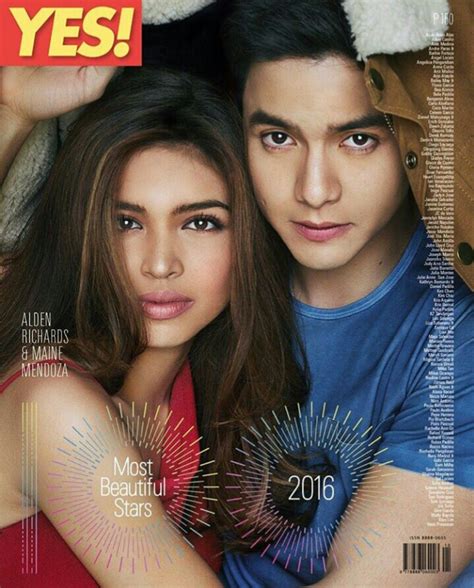 all about juan [look] alden richards and maine mendoza for yes magazine all about juan