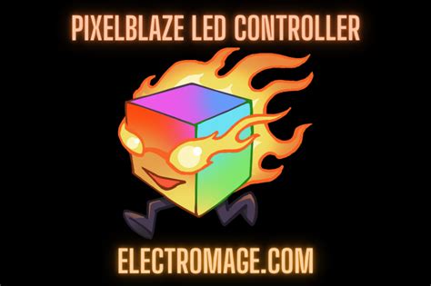 Maker Faire ElectroMage Creator Of The Pixelblaze WiFi LED Controller