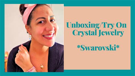 Touchstone Crystal Jewelry Unboxingtry On Ts Swarovski Youtube