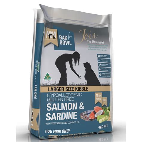 The orijen brand of dog food products biologically appropriate diets for dogs and it is easily one of the top rated dog food brands on the market. MFM 20kg Salmon & Sardine Larger Kibble Dry Dog Food
