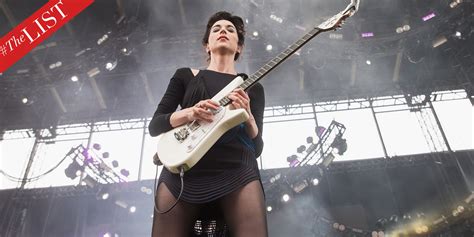 Annie clark made her recorded debut as st. St. Vincent's Favorite Music, Fashion and Books - St ...