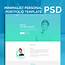 Minimalist Personal Portfolio Template PSD On Behance