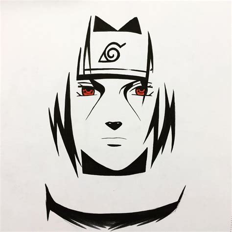 Naruto Black And White Wallpaper