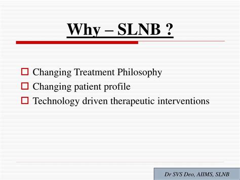 Ppt Sentinel Node Biopsy Irch Aiims Experience Powerpoint