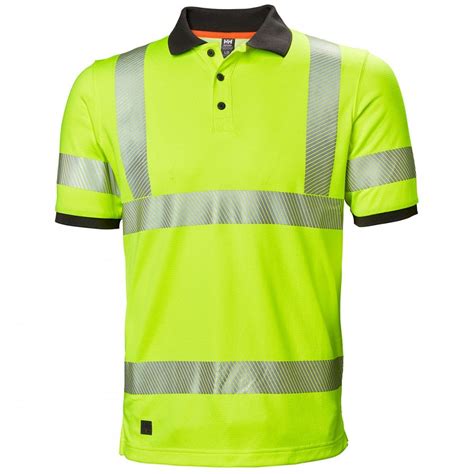 Helly Hansen Workwear Hh Lifa Active Hi Vis Polo Clothing From Mi