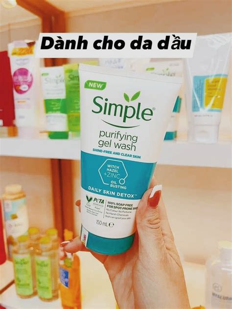 Sửa Rửa Mặt Simple Xanh Mixasale