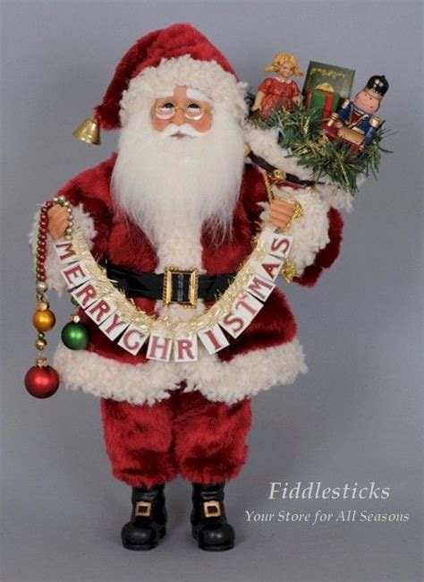 Karen Didion Santas At Fiddlesticks Merry Christmas Santa Merry