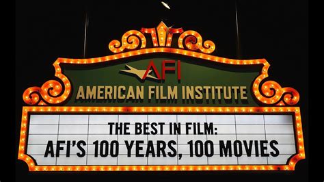 Afi S Years Movies Original List American Film