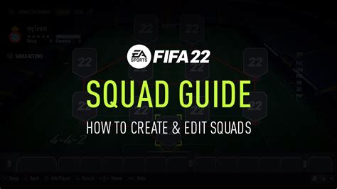 How To Create And Edit Squads In Fut 22 Fifplay