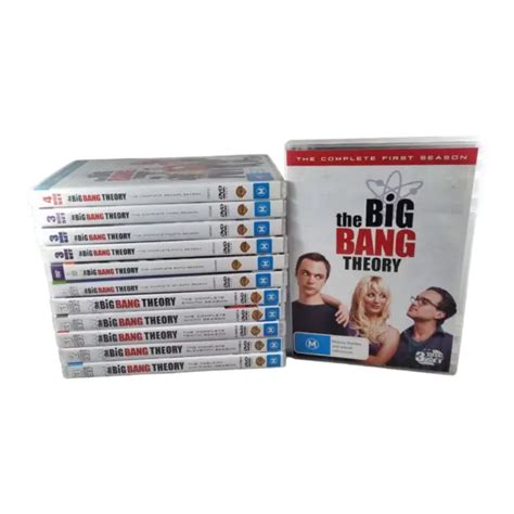 The Big Bang Theory Complete Series Seasons 1 12 Dvd Set Reg 4 Sitcom