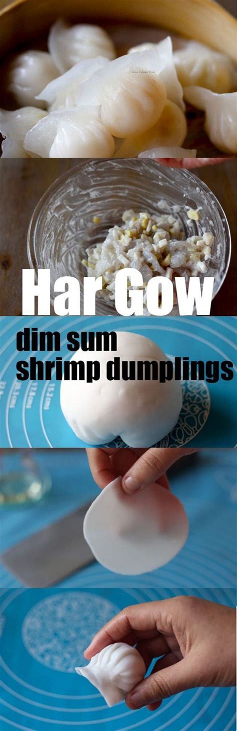 For english subtitles, click the captions button in the right corner of the video (2nd button. Har Gow (Dim Sum Dumplings) | Recipe | food - Asian in 2019 | Dim sum, Chinese dumplings ...