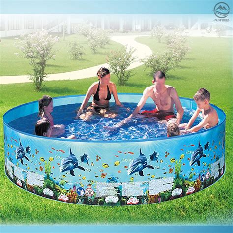 🌟pathfinder🌟portable Inflation Free Hard Plastic Swimming Pool Folding