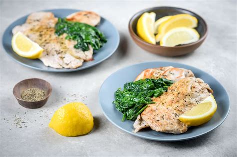 10 Minute Pan Seared Lemon Herb Turkey Breast Recipe