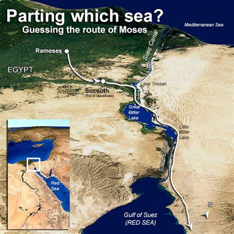 Which Sea Did Moses Part Was It The Red Sea Moses And The Exodus Jews