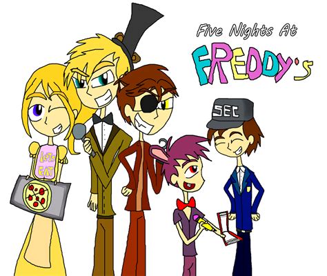 Five Nights At Freddys Favourites By Fluffyyen On Deviantart