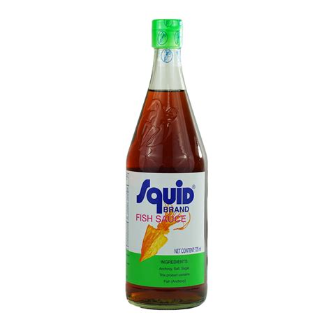 Squid Brand Fish Sauce 25 Oz Bottle 12 Count Vifon International Inc