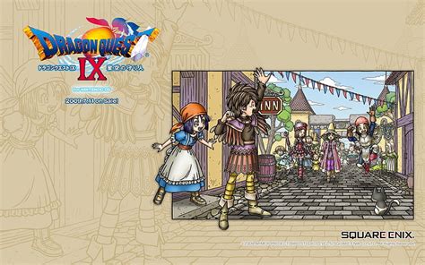 1284x2778px Free Download Hd Wallpaper Dragon Quest Ix Sentinels Of The Starry Skies