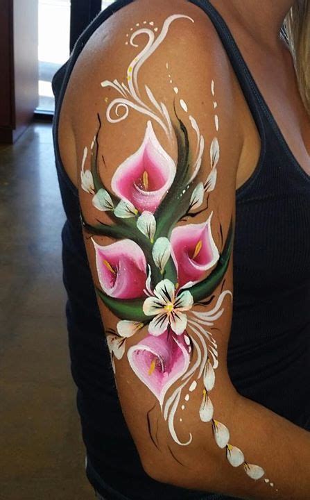 Add to favorites abstract flower line art for coloring. Pin auf Bodypainting