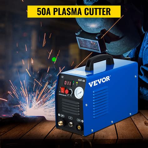 Vevor Plasma Cutter Cut 50 Air Inverter Plasma Cutter 50a Plasma