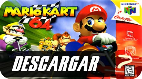 ¡disfruta juegos multijugador en línea! Descargar Mario kart 64 Sin instalar nada Para pc 2017 ...
