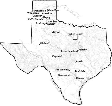 Texas Regions Coloring Map Sketch Coloring Page