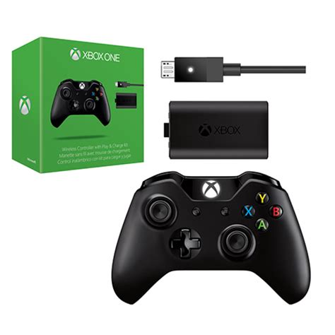 Xbox One Wireless Controller W Play And Charge Kit Black By Microsoft