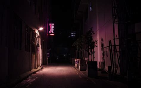 Aesthetic Dark Alleyway Background Dark Alleyway Pictures Download