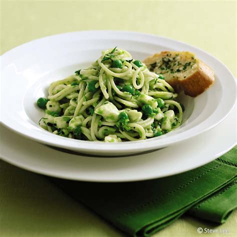 Simple Spaghetti With Mozzarella Peas And Olive Oil Vickery Tv