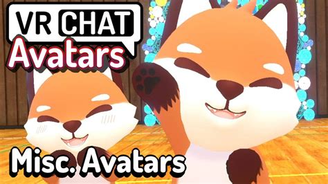 Cute Fox Avatar Animalsmonsters Vrchat Youtube