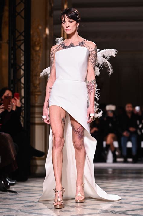 She has worked notably with nanni moretti, michele placido and, later, with her father, dario argento. ASIA ARGENTO at Grimaldi Show at Paris Haute Couture ...