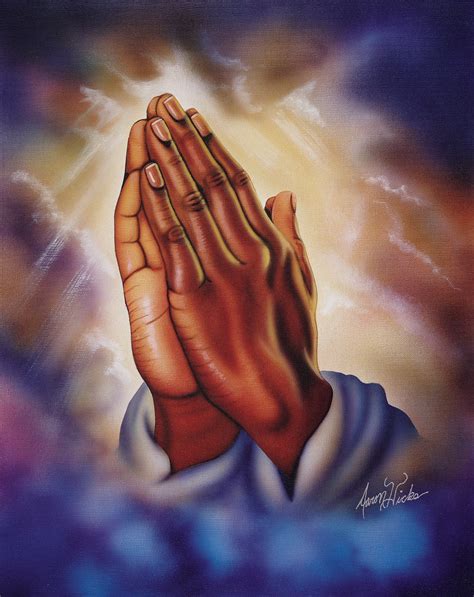 Praying Hands Painting At Explore Collection Of
