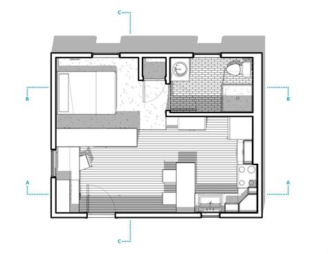 83 Micro Apartments Floor Plans Apartment Floor Plans Studio