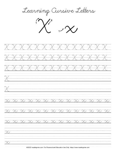 Cursive Handwriting Worksheets Free Printable Mama Geek