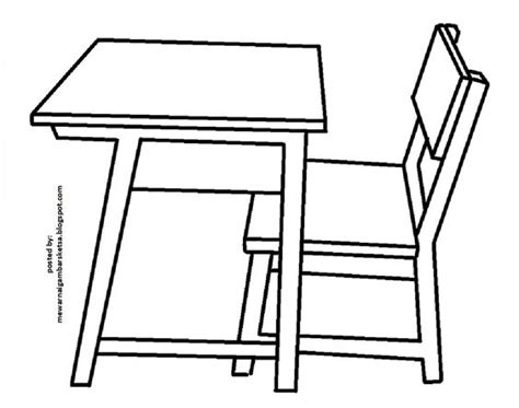 1 cara edukasi covid 19 pakai gambar poster mudah dipahami anak. Gambar Meja Belajar Anak Gambar Kartun Kursi Mewarnai di ...