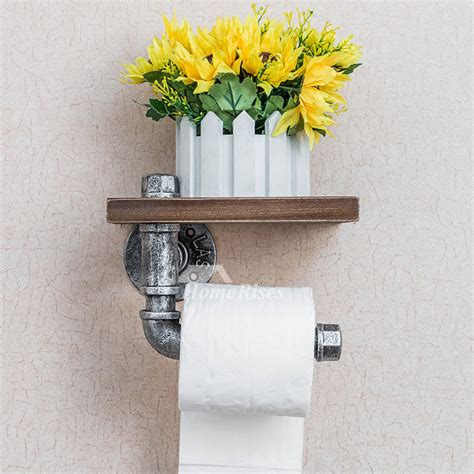 Trade in your standard toilet paper stand for the unique star toilet tissue holder. Unusual Vintage Wooden Rustic Toilet Paper Holder With Shelf