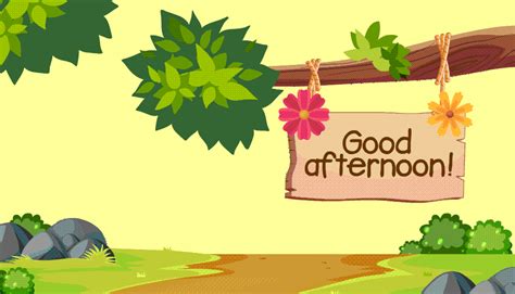 Good Afternoon Animated  Images Animal Qpg