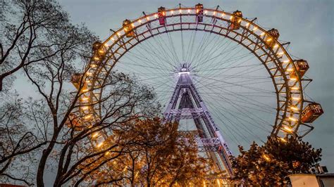Vienna Giant Ferris Wheel In The Prater Wiener Riesenrad A Must Visit