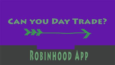 The derivatives exchange offers perpetual contracts that follow the cryptocurrency price. Robinhood app: Can you Day Trade? Are there penalties ...
