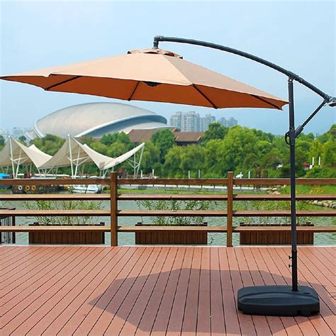 300cm Waterproof Sunshade Beach Umbrella Fabric Cloth Canopy Parasol