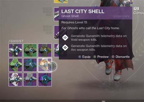 Does anybody know a ghost shell with edz scanner? Destiny 2 Comprehensive New Player Guide - Dulfy