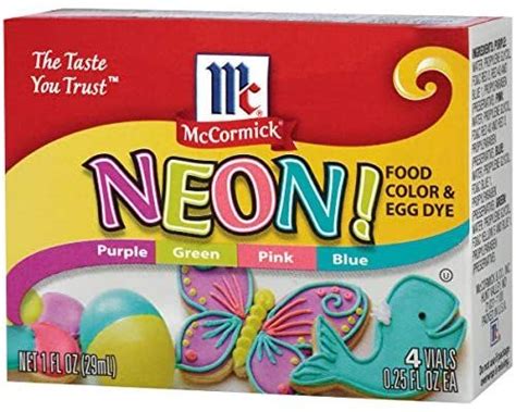Amazon.ca is committed to providing the best online shopping experience for books throughout canada. Amazon.com: McCormick Neon Assorted Food Color Egg Dye, 1 ...