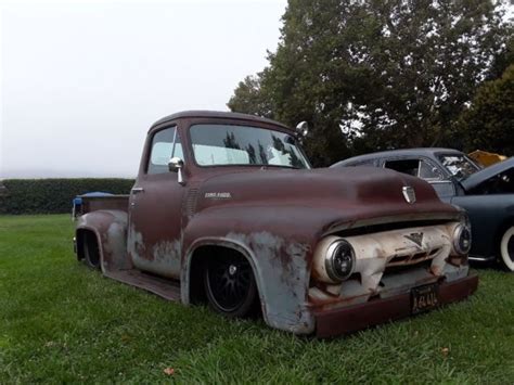 1954 Ford F100 Patina Ls Air Ride Ratrod For Sale