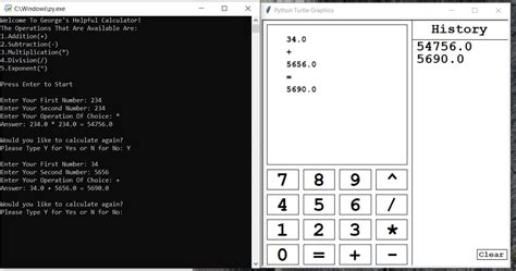 Get Calculator With GUI In Python With Source Code Py Projects