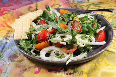 Tomato Fennel And Watercress Salad Recipe Allrecipes