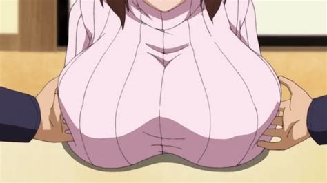 Konami Hhh Triple Ecchi Hhh Triple Ecchi Animated Animated Gif Boy Girl Breast Lift