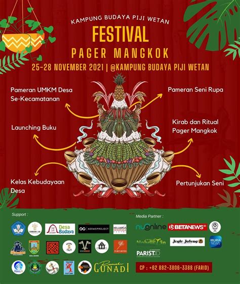 Kenalkan Kearifan Lokal Daerah Melalui Festival Pager Mangkuk Muria